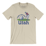 I Have A Tee Time In Utah Men/Unisex T-Shirt-Soft Cream-Allegiant Goods Co. Vintage Sports Apparel