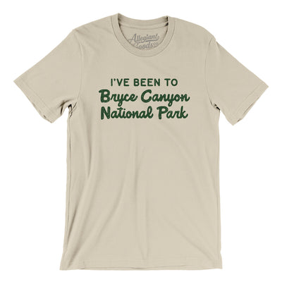 I've Been To Bryce Canyon National Park Men/Unisex T-Shirt-Soft Cream-Allegiant Goods Co. Vintage Sports Apparel