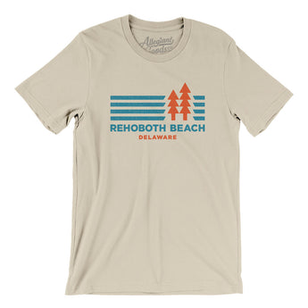 Rehoboth Beach Delaware Men/Unisex T-Shirt-Soft Cream-Allegiant Goods Co. Vintage Sports Apparel
