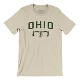 Ohio Cycling Men/Unisex T-Shirt-Soft Cream-Allegiant Goods Co. Vintage Sports Apparel