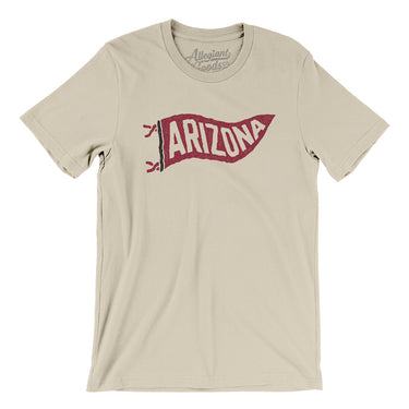 Arizona Pennant Men/Unisex T-Shirt-Allegiant Goods Co. Vintage Sports Apparel