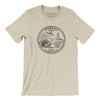 Nebraska State Quarter Men/Unisex T-Shirt-Soft Cream-Allegiant Goods Co. Vintage Sports Apparel
