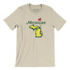 Michigan Golf Men/Unisex T-Shirt-Soft Cream-Allegiant Goods Co. Vintage Sports Apparel