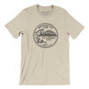 Washington State Quarter Men/Unisex T-Shirt-Soft Cream-Allegiant Goods Co. Vintage Sports Apparel