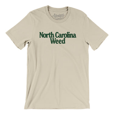 North Carolina Weed Men/Unisex T-Shirt-Soft Cream-Allegiant Goods Co. Vintage Sports Apparel
