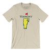 Vermont Golf Men/Unisex T-Shirt-Soft Cream-Allegiant Goods Co. Vintage Sports Apparel
