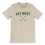 Key West Golf Men/Unisex T-Shirt-Soft Cream-Allegiant Goods Co. Vintage Sports Apparel