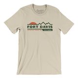 Fort Davis Mountain Sunset Men/Unisex T-Shirt-Soft Cream-Allegiant Goods Co. Vintage Sports Apparel