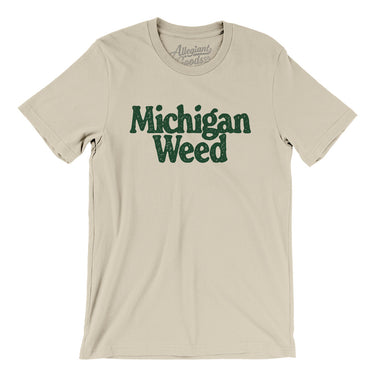Michigan Weed Men/Unisex T-Shirt-Allegiant Goods Co. Vintage Sports Apparel