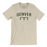 Denver Cycling Men/Unisex T-Shirt-Soft Cream-Allegiant Goods Co. Vintage Sports Apparel