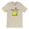 Oregon Golf Men/Unisex T-Shirt-Soft Cream-Allegiant Goods Co. Vintage Sports Apparel