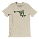 Maryland Golf Course Men/Unisex T-Shirt-Soft Cream-Allegiant Goods Co. Vintage Sports Apparel