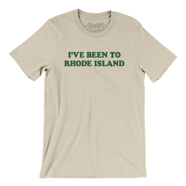 I've Been To Rhode Island Men/Unisex T-Shirt-Allegiant Goods Co. Vintage Sports Apparel