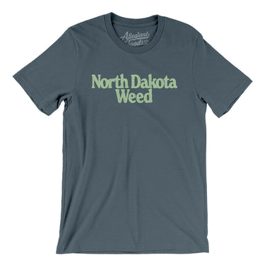North Dakota Weed Men/Unisex T-Shirt-Allegiant Goods Co. Vintage Sports Apparel