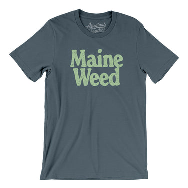 Maine Weed Men/Unisex T-Shirt-Allegiant Goods Co. Vintage Sports Apparel