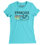 Syracuse Cycling Women's T-Shirt-Allegiant Goods Co. Vintage Sports Apparel