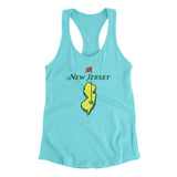 New Jersey Golf Women's Racerback Tank-Allegiant Goods Co. Vintage Sports Apparel