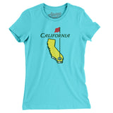 California Golf Women's T-Shirt-Allegiant Goods Co. Vintage Sports Apparel