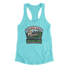 Everglades National Park Badge Women's Racerback Tank-Tahiti Blue-Allegiant Goods Co. Vintage Sports Apparel