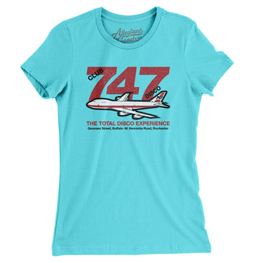 747 Club Buffalo Rochester in Tahiti Blue Color