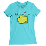 Washington Golf Women's T-Shirt-Allegiant Goods Co. Vintage Sports Apparel