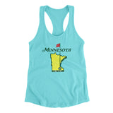 Minnesota Golf Women's Racerback Tank-Allegiant Goods Co. Vintage Sports Apparel