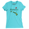 Hawaii Golf Women's T-Shirt-Tahiti Blue-Allegiant Goods Co. Vintage Sports Apparel