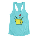 Iowa Golf Women's Racerback Tank-Allegiant Goods Co. Vintage Sports Apparel