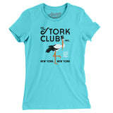 The Stork Club NYC in Tahiti Blue Color