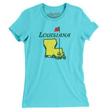 Louisiana Golf Women's T-Shirt-Allegiant Goods Co. Vintage Sports Apparel