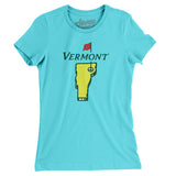 Vermont Golf Women's T-Shirt-Allegiant Goods Co. Vintage Sports Apparel