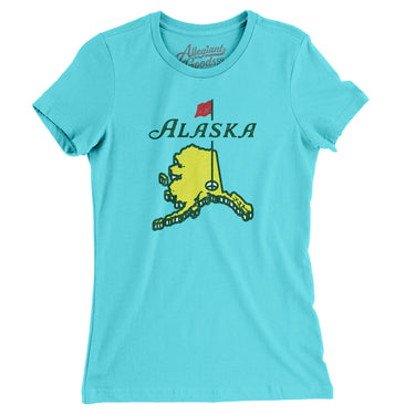 Alaska Golf Women's T-Shirt-Allegiant Goods Co. Vintage Sports Apparel