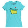 Montana Golf Women's T-Shirt-Tahiti Blue-Allegiant Goods Co. Vintage Sports Apparel
