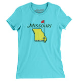Missouri Golf Women's T-Shirt-Allegiant Goods Co. Vintage Sports Apparel
