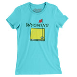 Wyoming Golf Women's T-Shirt-Allegiant Goods Co. Vintage Sports Apparel