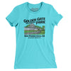 Golden Gate Park Women's T-Shirt-Tahiti Blue-Allegiant Goods Co. Vintage Sports Apparel