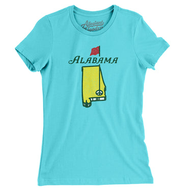 Alabama Golf Women's T-Shirt-Allegiant Goods Co. Vintage Sports Apparel