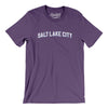 Salt Lake City Varsity Men/Unisex T-Shirt-Team Purple-Allegiant Goods Co. Vintage Sports Apparel