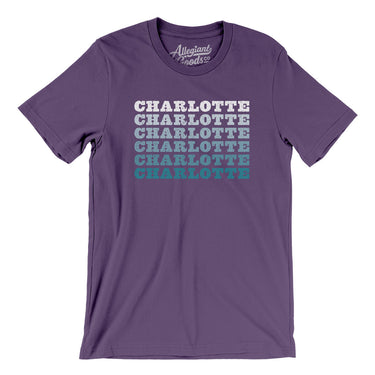 Charlotte Repeat Men/Unisex T-Shirt-Allegiant Goods Co. Vintage Sports Apparel