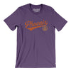 Phoenix Vintage Script Men/Unisex T-Shirt-Team Purple-Allegiant Goods Co. Vintage Sports Apparel