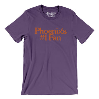 Phoenix's Number 1 Fan Men/Unisex T-Shirt-Allegiant Goods Co. Vintage Sports Apparel