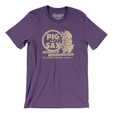 Pig and Sax Miami in Team Purple Color