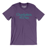 Charlotte's Number 1 Fan Men/Unisex T-Shirt-Allegiant Goods Co. Vintage Sports Apparel
