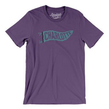 Charlotte Pennant Men/Unisex T-Shirt-Allegiant Goods Co. Vintage Sports Apparel