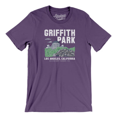 Griffith Park Men/Unisex T-Shirt-Team Purple-Allegiant Goods Co. Vintage Sports Apparel