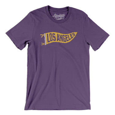 Los Angeles Pennant Men/Unisex T-Shirt-Allegiant Goods Co. Vintage Sports Apparel