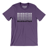 Manhattan Repeat Men/Unisex T-Shirt-Allegiant Goods Co. Vintage Sports Apparel