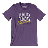 Sunday Funday Baltimore Men/Unisex T-Shirt-Allegiant Goods Co. Vintage Sports Apparel