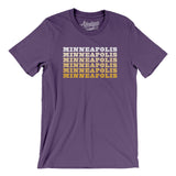 Minneapolis Repeat Men/Unisex T-Shirt-Allegiant Goods Co. Vintage Sports Apparel