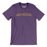 Actually It's Pronounced New Orleans Men/Unisex T-Shirt-Team Purple-Allegiant Goods Co. Vintage Sports Apparel